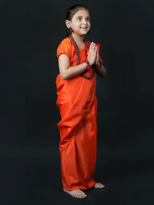 BookMyCostume Vanwasi Sita Mata Ramayana Fancy Dress Costume for Girls & Women